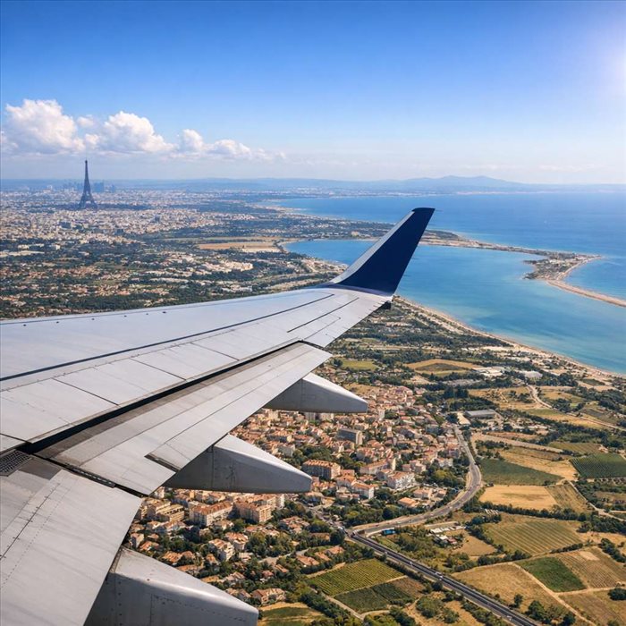 Paris-Montpellier en avion : guide pour réserver au meilleur prix