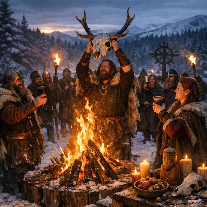 Vikings et solstice d’hiver : comment célébraient-ils Jól ?