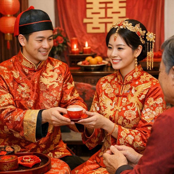 Mariage traditionnel chinois : rites, symboles et traditions