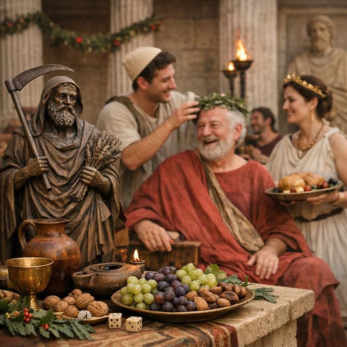 Origine des Saturnales chez les Romains : histoire et traditions