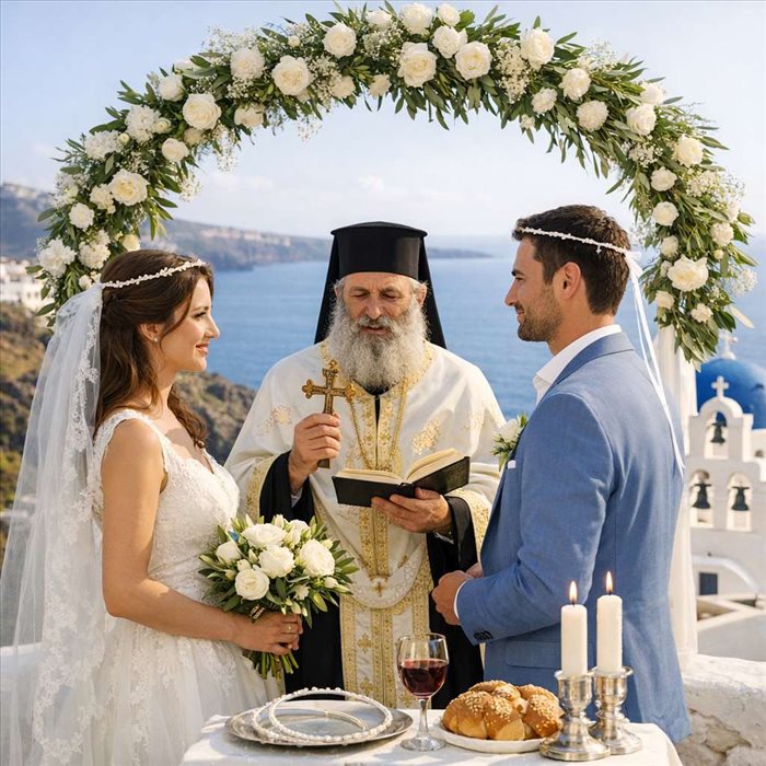Mariage grec : traditions, rite orthodoxe et coutumes uniques
