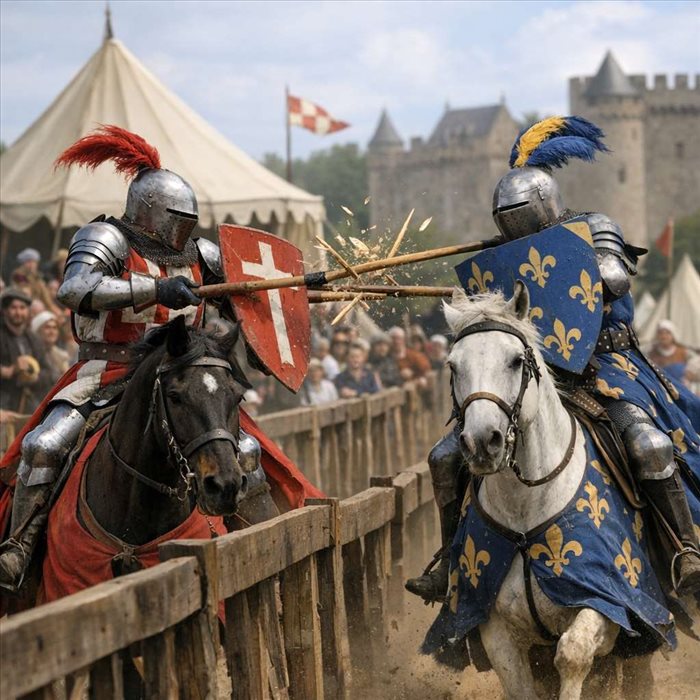 Tournois de chevaliers au Moyen Âge : pourquoi les organiser ?