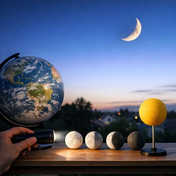 Croissant de lune : comprendre simplement ce phénomène